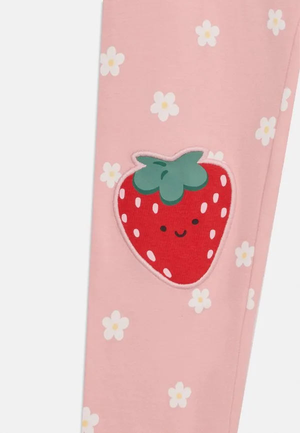 Леггинсы kneepatch с клубникой Lindex, Light Pink — фото 4