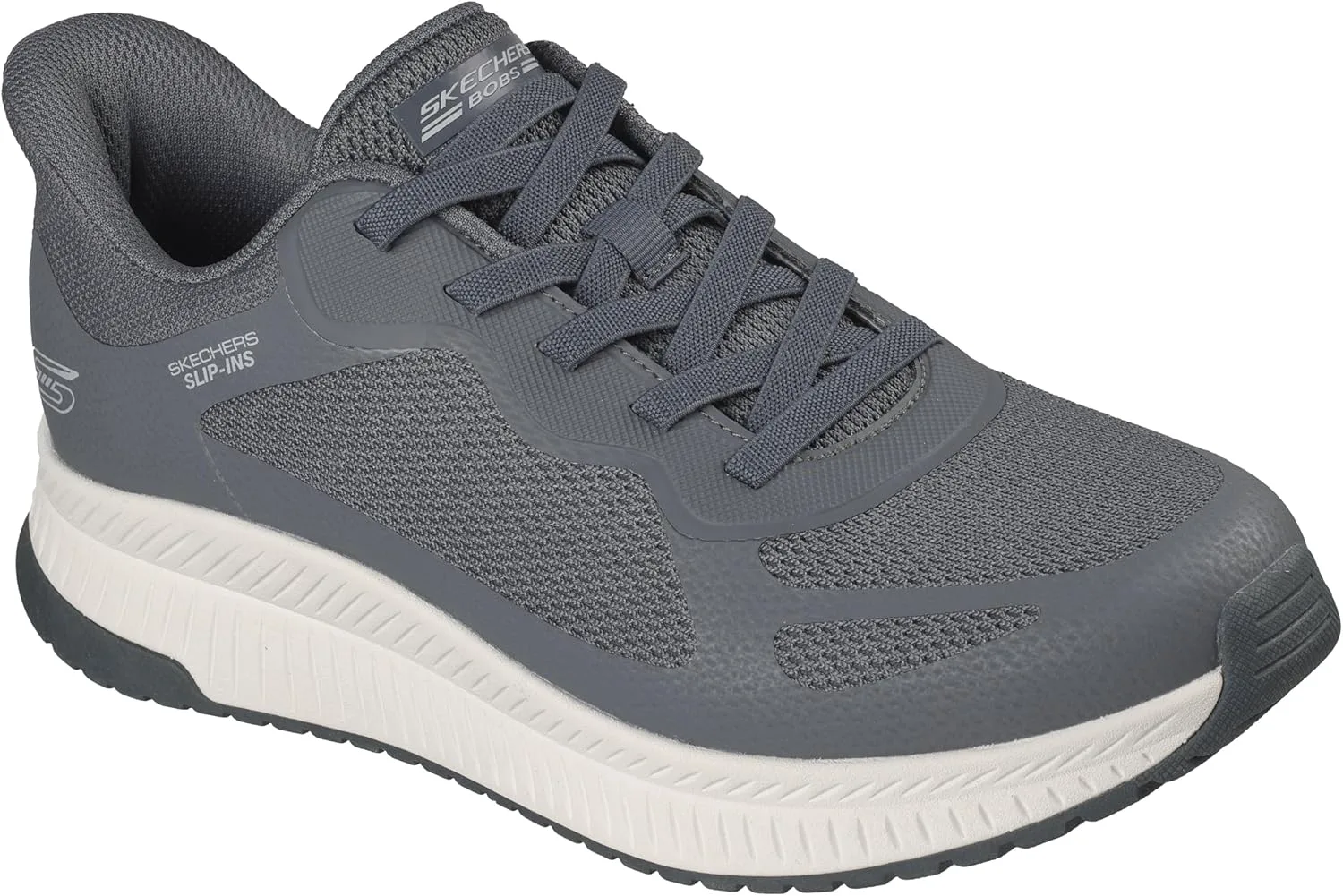 Мужские слипоны Skechers без рук - Bobs Sport Squad Chaos 4 — фото 4