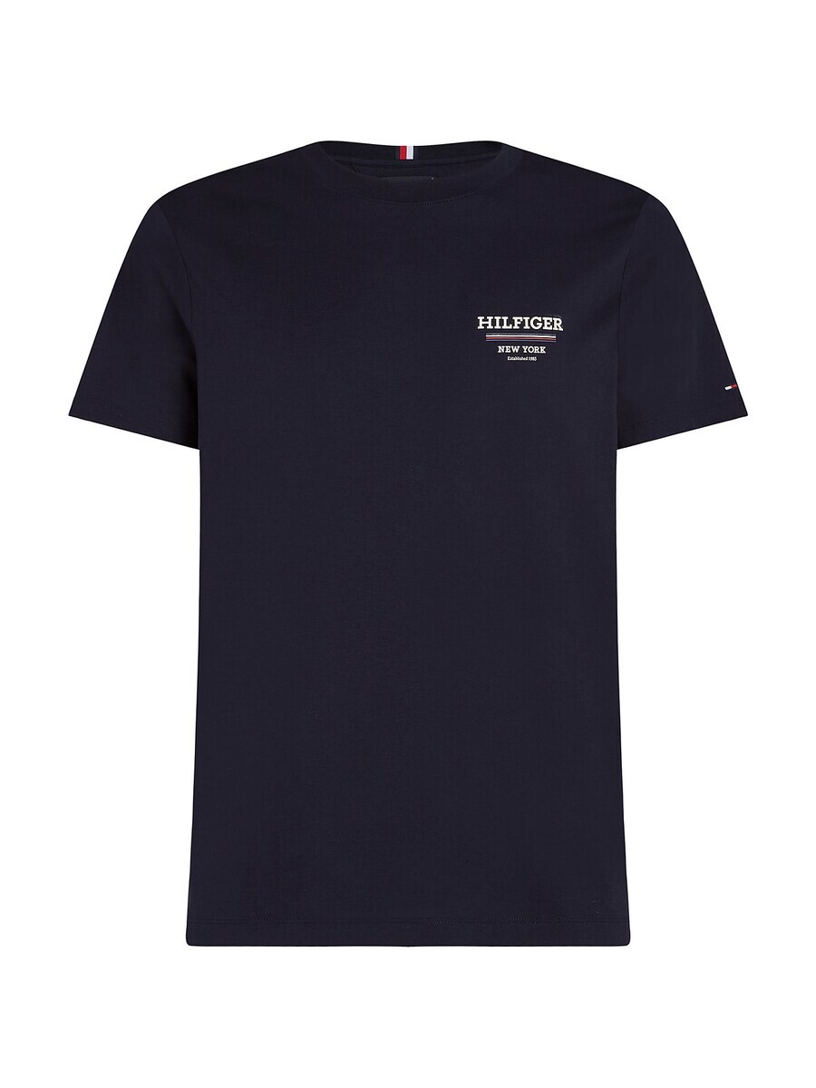 

Классическая футболка TOMMY HILFIGER Shirt Global Stripe, темно-синий