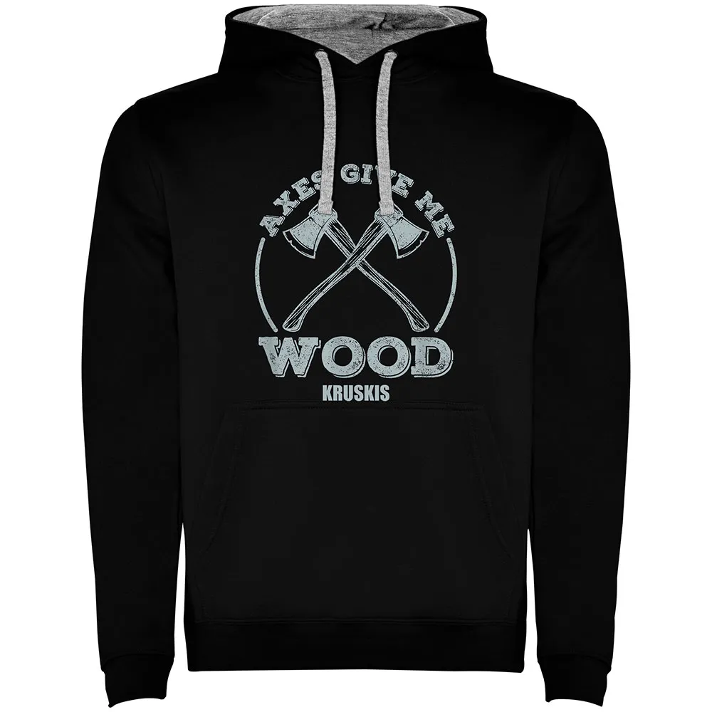 

Худи Kruskis Give Me Wood, черный