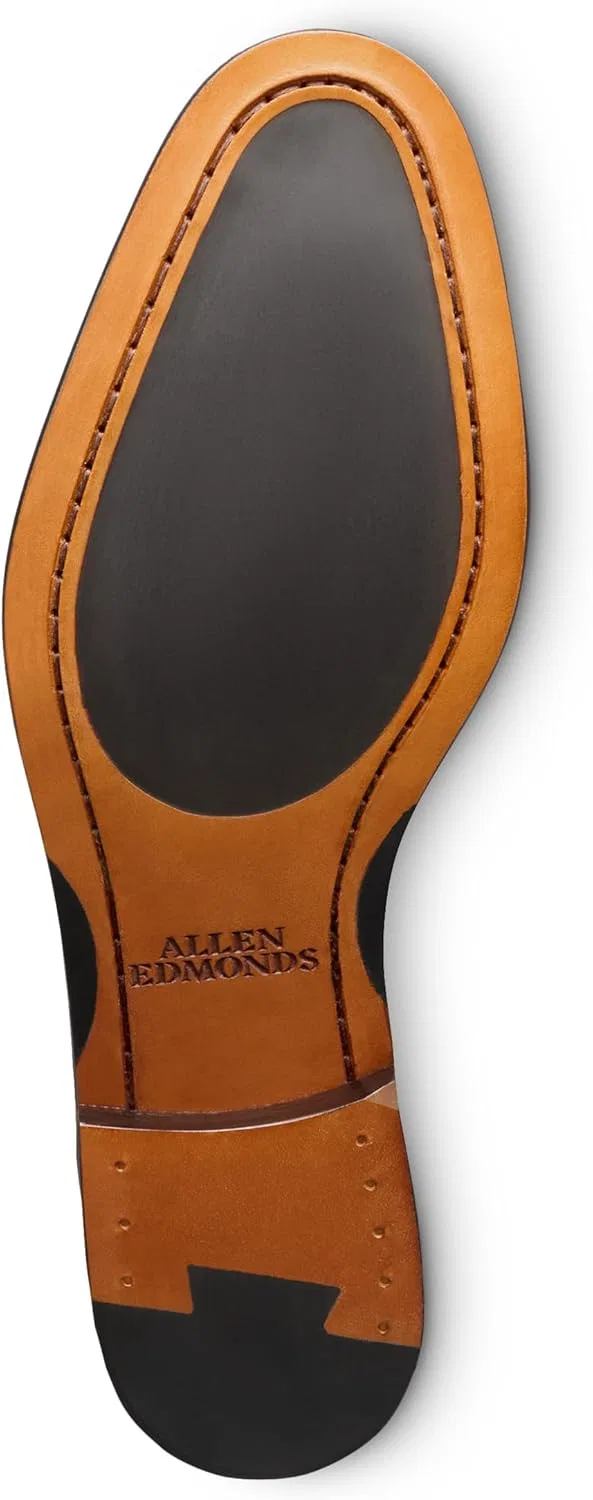 Лоферы кожаные Allen Edmonds, синяя кожа — фото 3