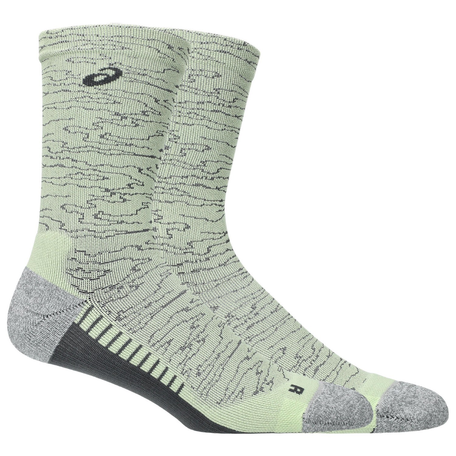 

Носки для бега Asics Performance Run Sock Crew, цвет Cool Matcha