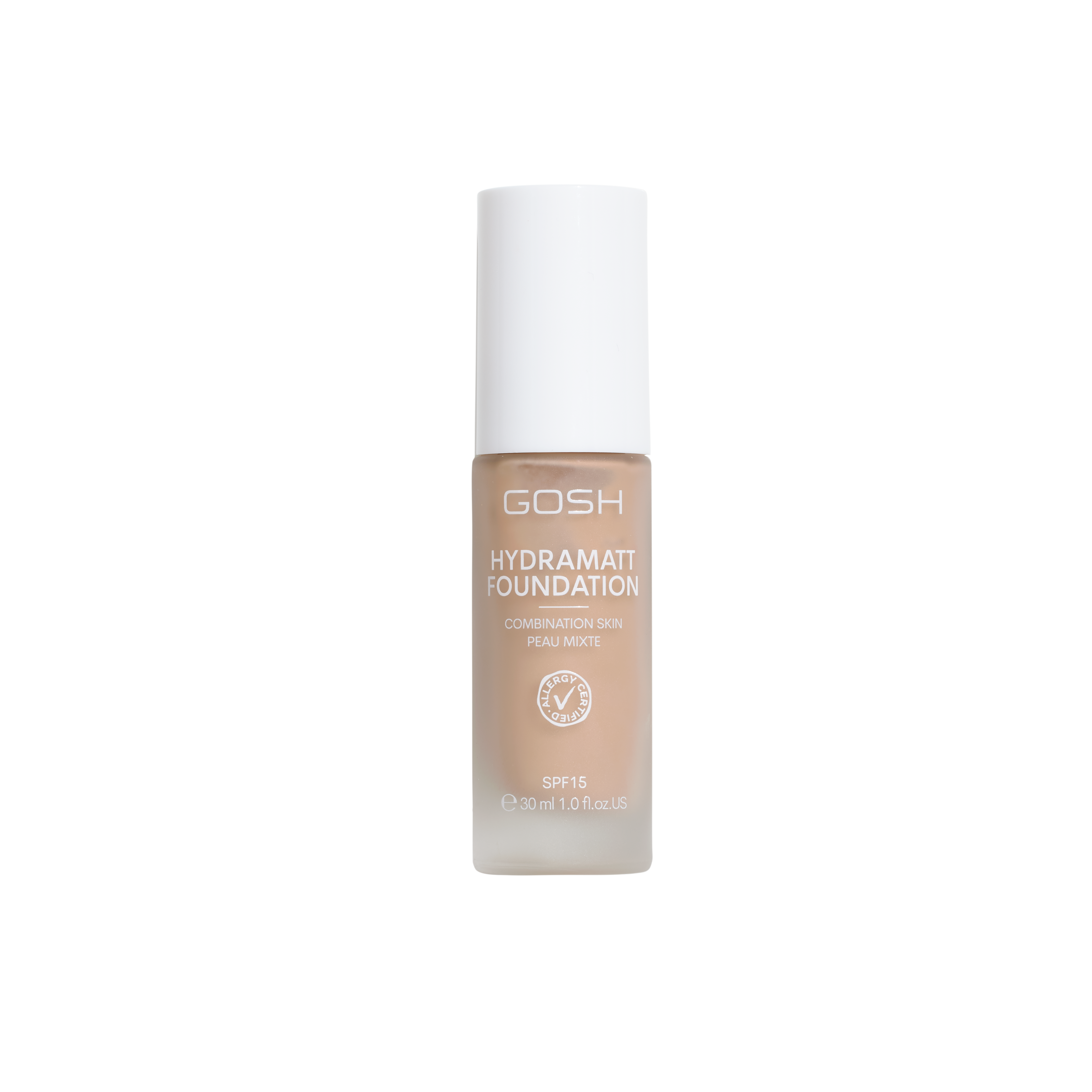

Жидкая основа hydramatt foundation spf15 Gosh, цвет nr. 006r medium light, 30 мл
