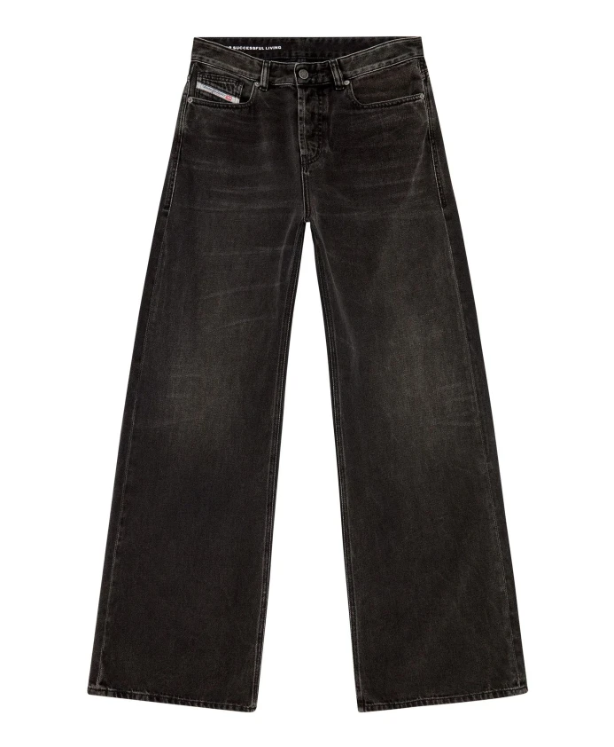 

Черные джинсы d-sire с широкими штанинами Diesel, черный