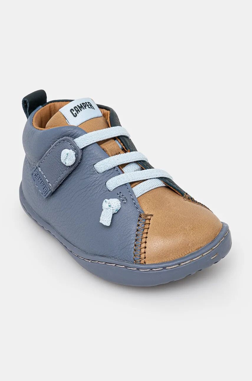 

Детские кожаные туфли на плоской подошве Camper TWS FW, синий