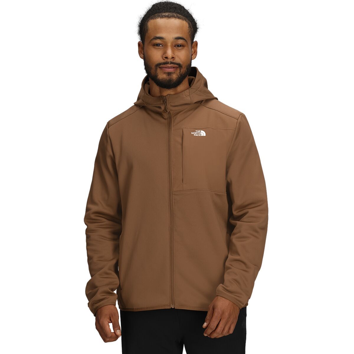 

Куртка TNF Performance Fleece с молнией и капюшоном The North Face, цвет burnt umber