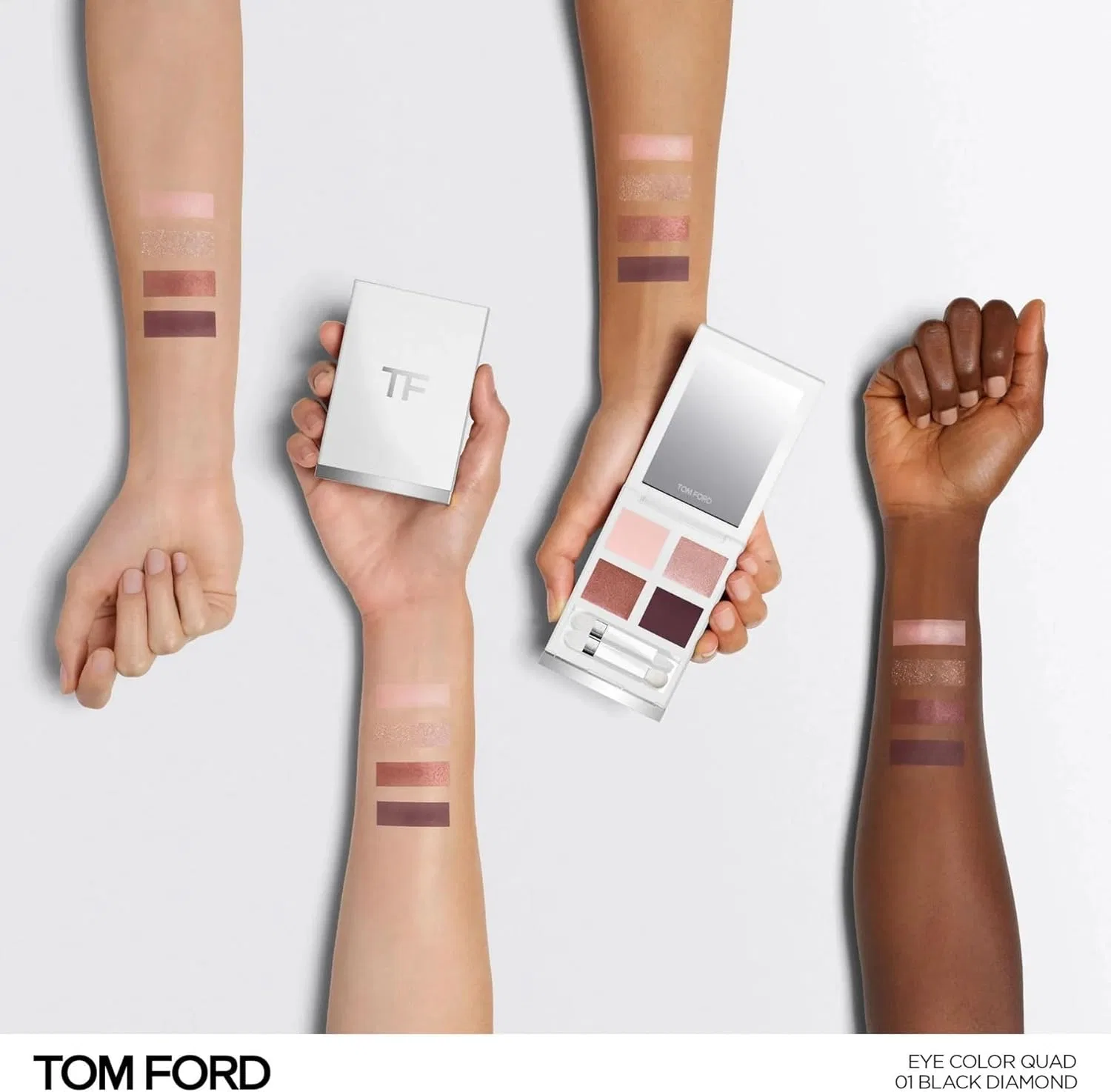 Тени для век Tom Ford Soleil Eye Color Quad 01S Black Diamond, 7 г — фото 2