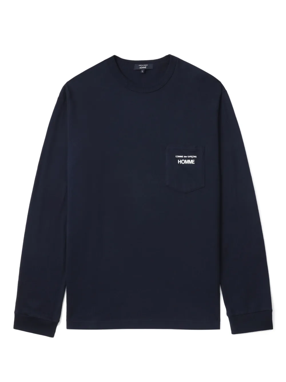 

Футболка с логотипом Comme des Garçons Homme, синий