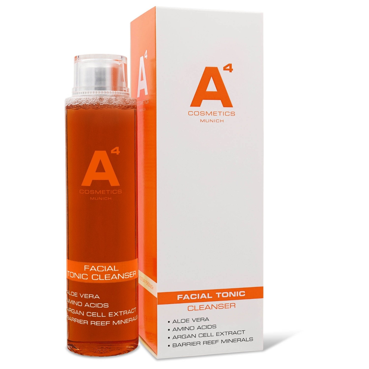 Тоник A4 Cosmetics — Facial tonic cleanser , объем, 200 мл — фото 2