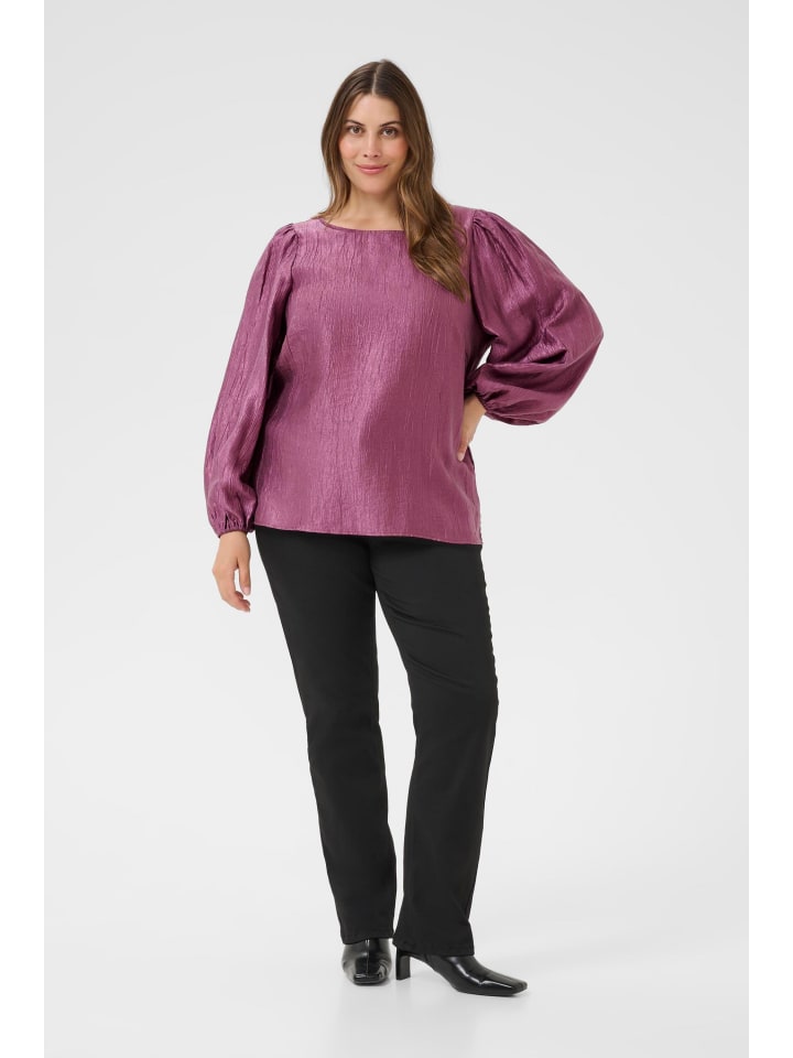 

KAFFE curve Блузка с длинными рукавами KCrizza, стандартный крой, цвет Tulipwood