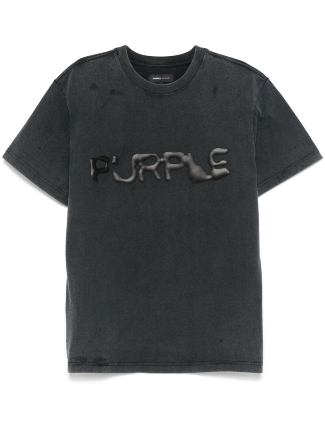 

Футболка с надписью Liquid Purple Brand, черный
