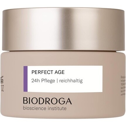 

Biodroga Firming Anti-Ageing Skin Care 24 Hour Care Rich 50 мл - Веганский увлажняющий крем для лица против морщин Институт Бионауки