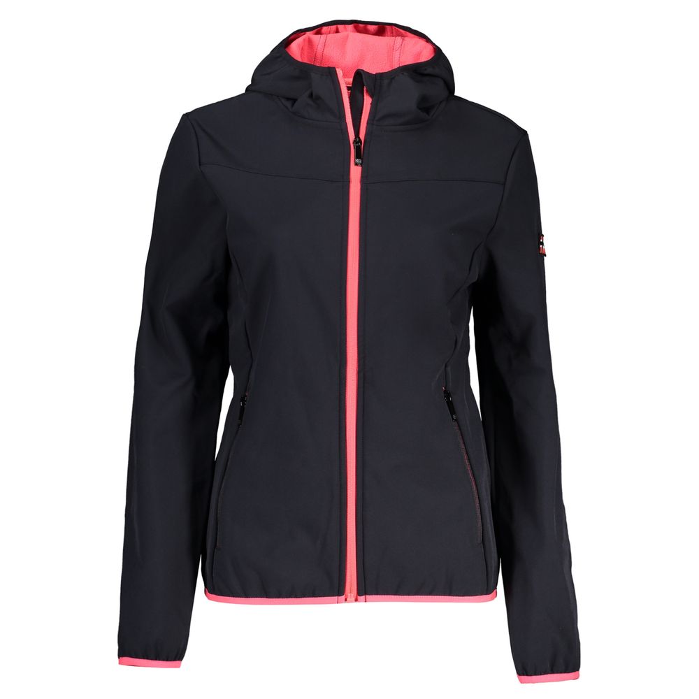 

Черная женская куртка из полиэстера Geographical Norway