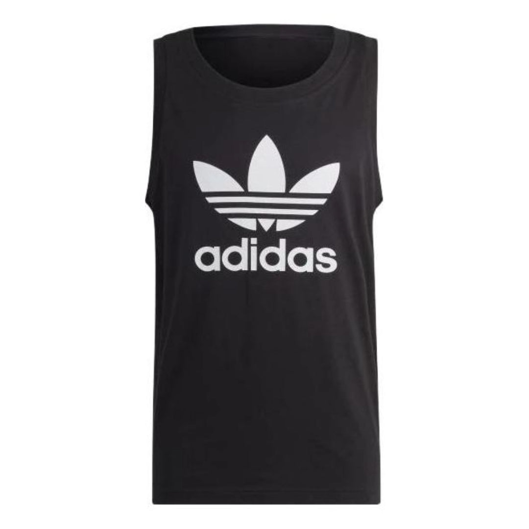 

Спортивный топ adidas Originals Adicolor Classics Trefoil Tank Top 'Black White' IA4811, черный