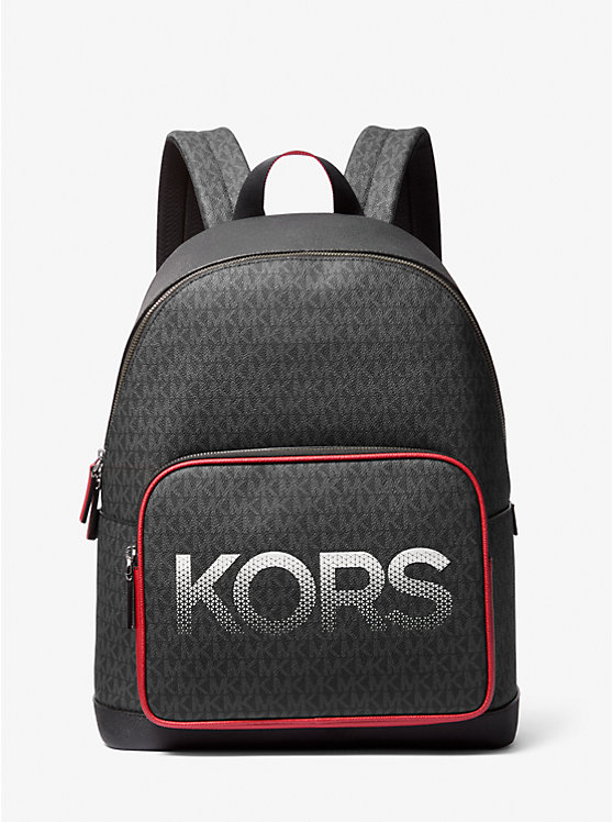 

Рюкзак с фирменным логотипом Купера Michael Kors, красный