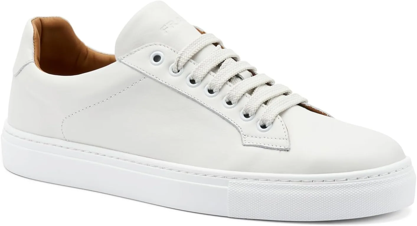 Кроссовки Frau - Basic Leather Trainers, белые — фото 2