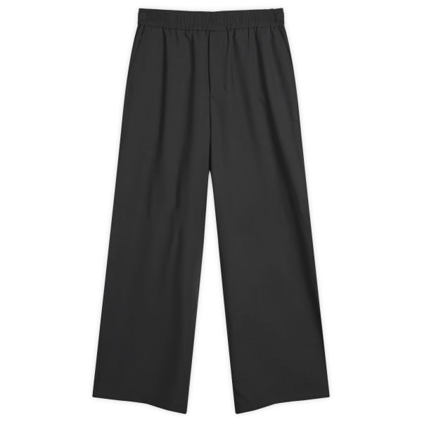 

Легкие эластичные брюки из шерстяной саржи Ami Paris, цвет anthracite