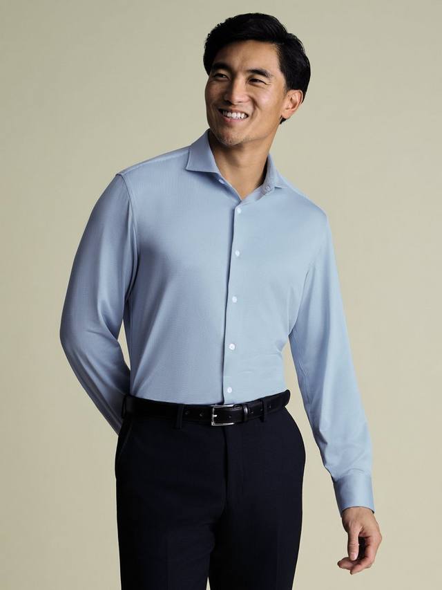 

Футболка Regular Fit Performance Charles Tyrwhitt, Light Blue