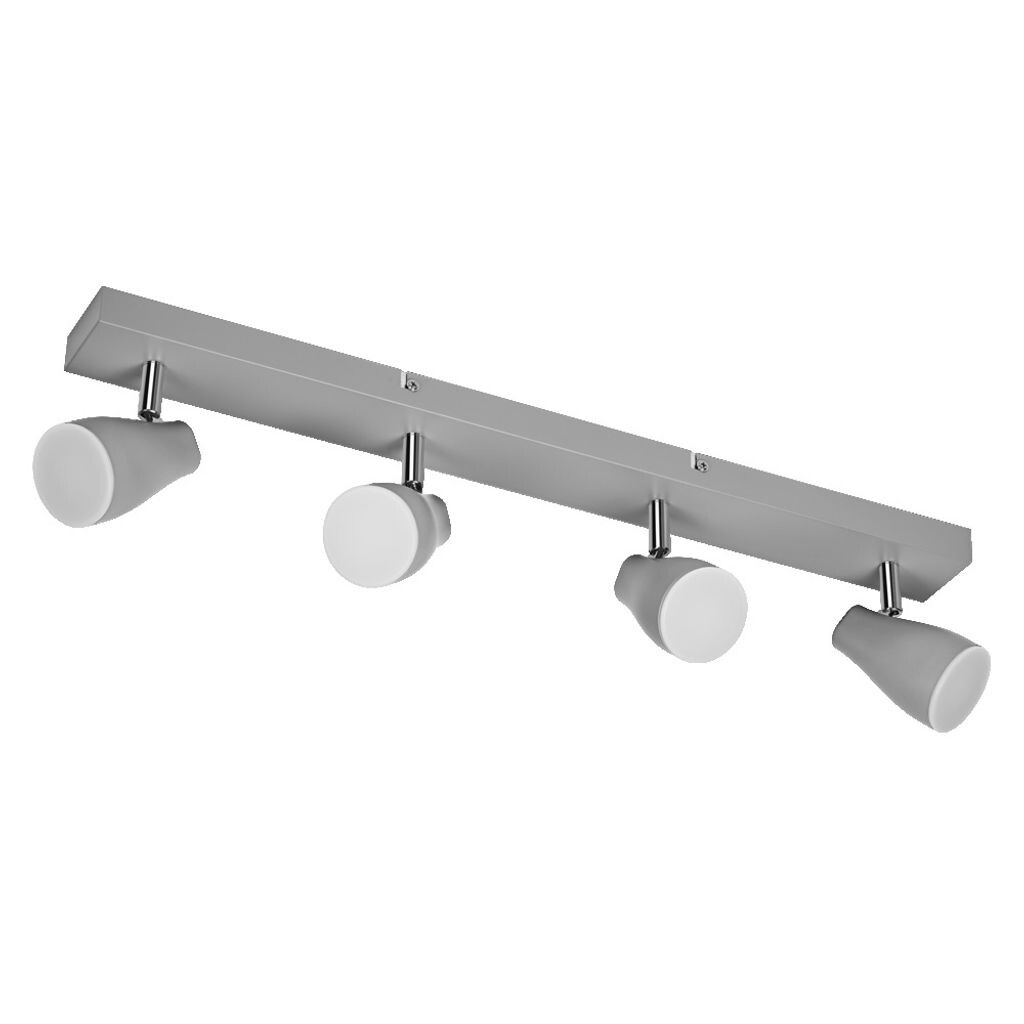 

LEDVANCE LED SPOT PEAR потолочный спот 600 мм, серый, 17,2 Вт, 840 лм, направленный свет теплого белого цвета, с гибким точечным светильником GU10, лампа GU10 в комплекте, класс защиты IP20, 2700K