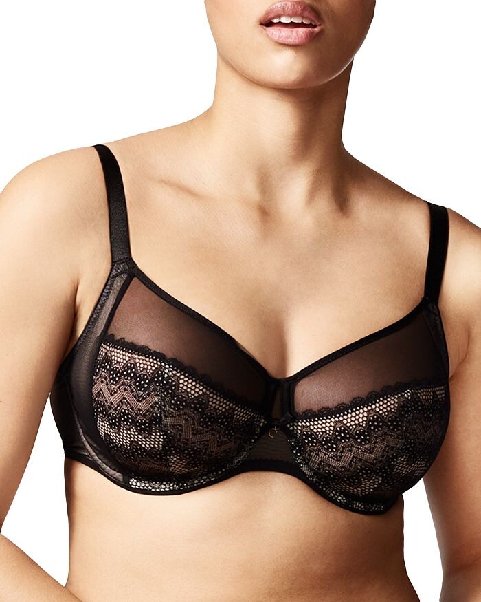 

Бюстгальтер на косточках Chantelle Revele Moi Perfect Fit, черный