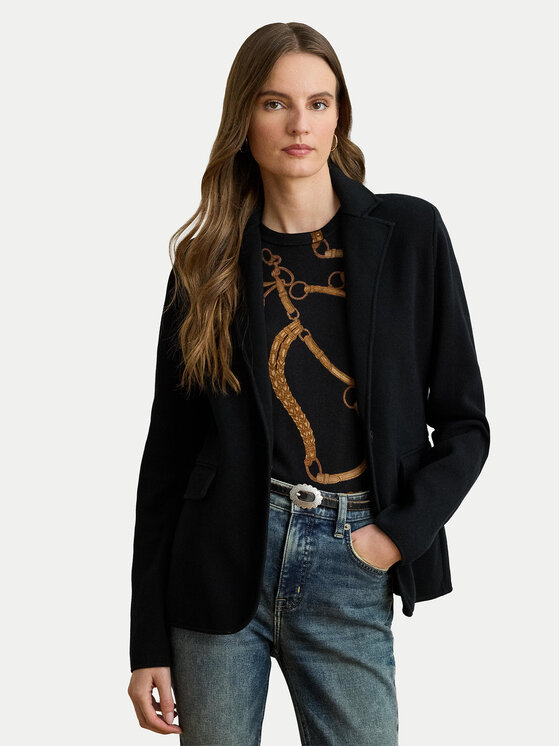 

Пиджак straight fit 200971364001 Lauren Ralph Lauren, чёрный