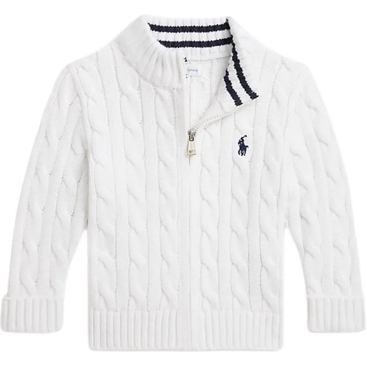 Свитер Infant And Toddler Polo Ralph Lauren, белый