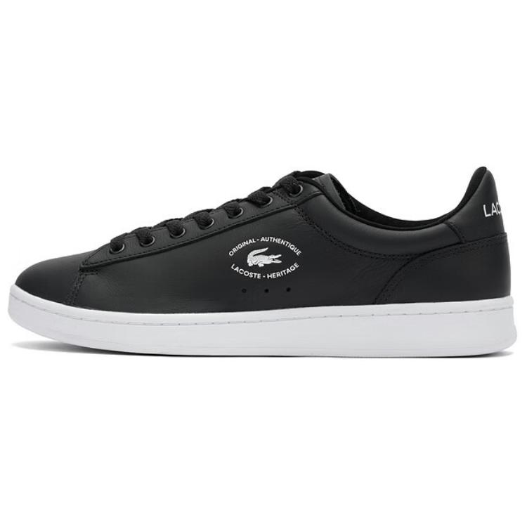 

LACOSTE Низкие мужские кроссовки для скейтбординга, черно-белые