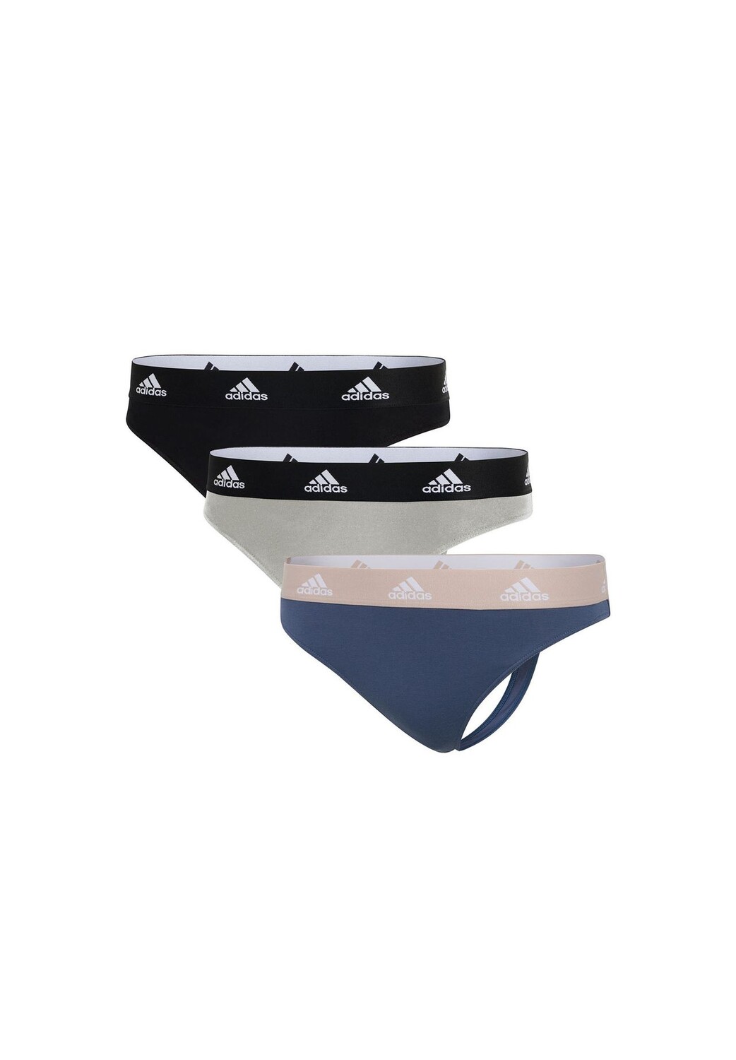 

Стринги Active Comfort Хлопок Adidas, цвет Schwarz, Grau, Blau