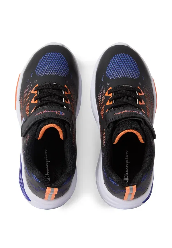 Кроссовки Champion Wave tri b ps low cut running inspired trainers, черный и оранжевый — фото 3