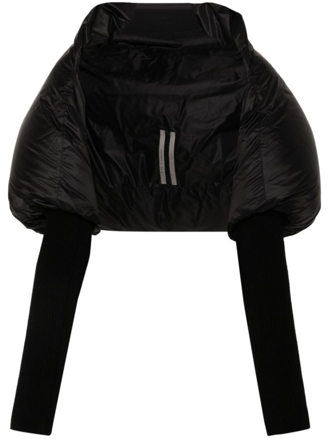 

Rick Owens накидка Duvetina, черный