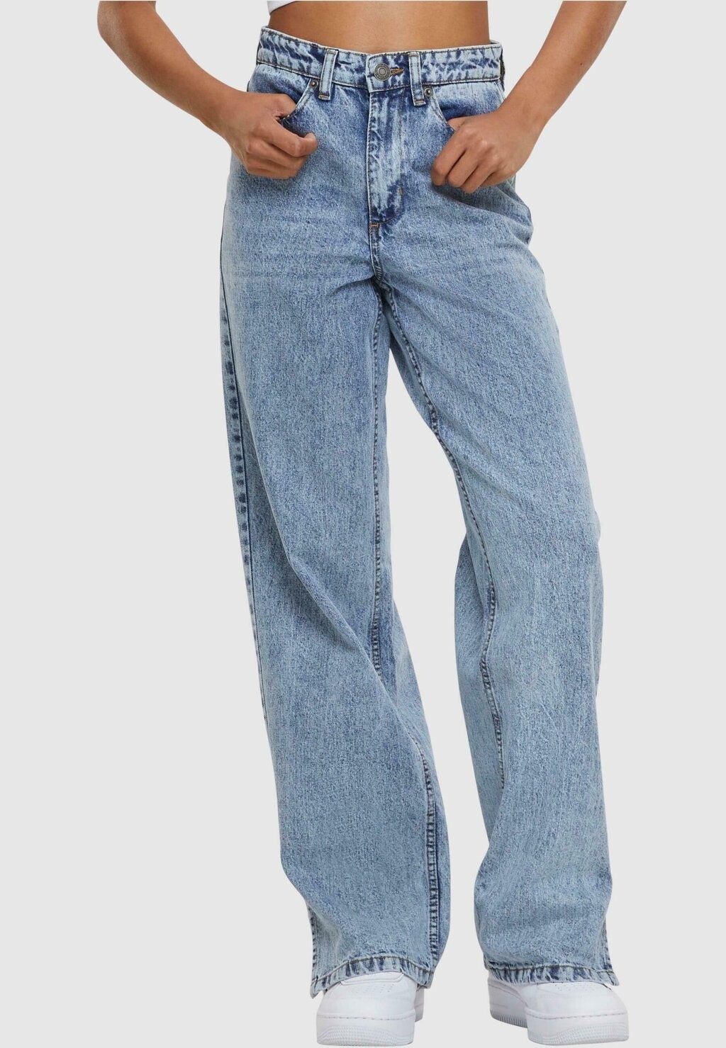 

Джинсы расклешенные Urban Classics, цвет tinted lightblue washed