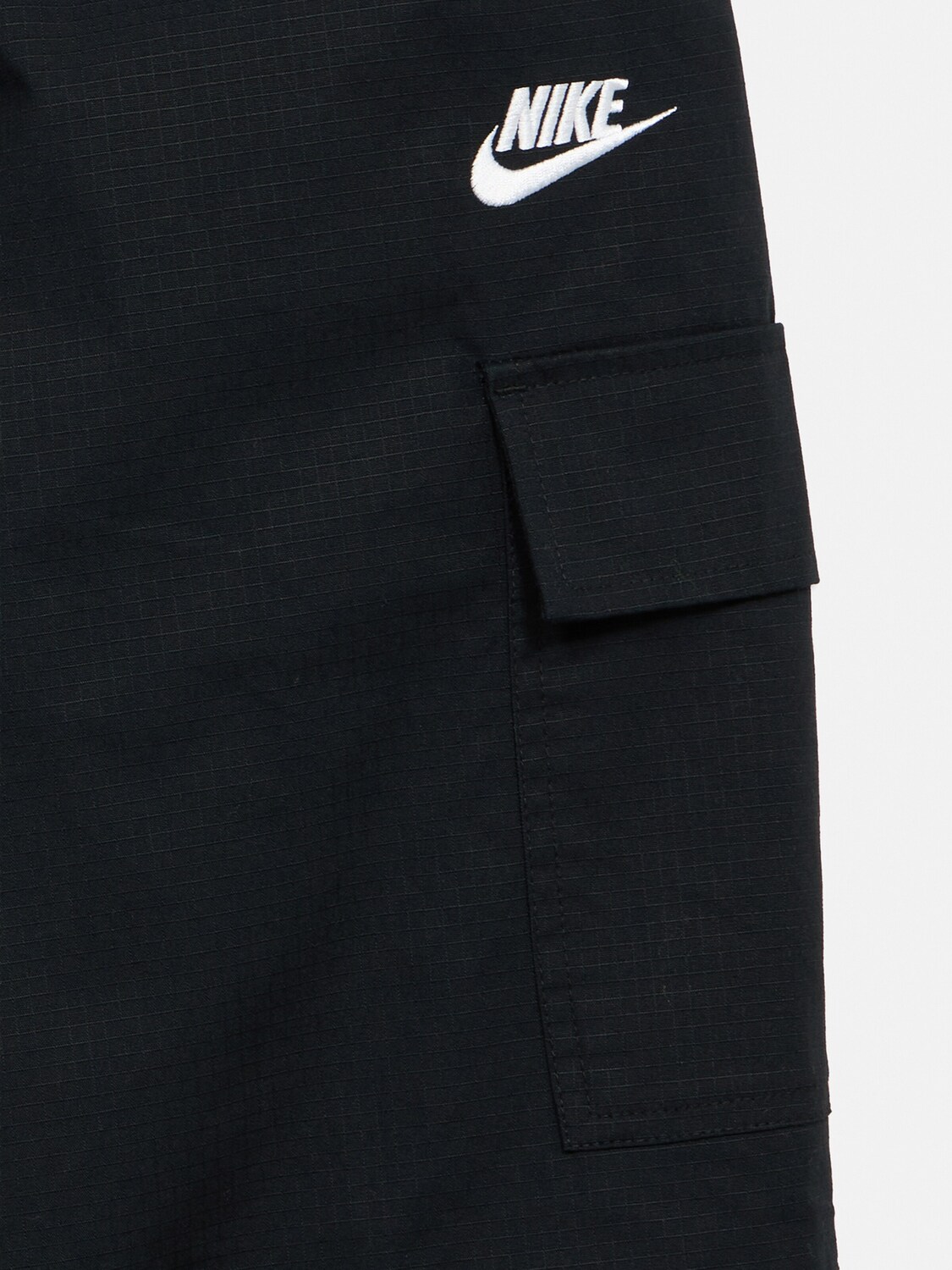 Nike Sportswear Широкие брюки 'CLUB' в черном цвете — фото 3