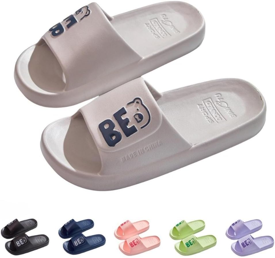 

Милые шлепанцы в виде медвежонка Albiva, серый