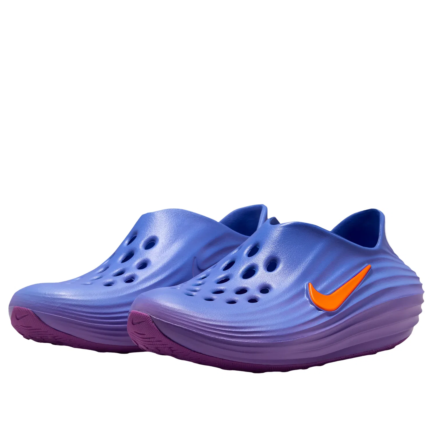 Кроссовки Nike ReactX Rejuven 8 'Blue Bright Violet Orange' IF1746-405, фиолетовый — фото 4