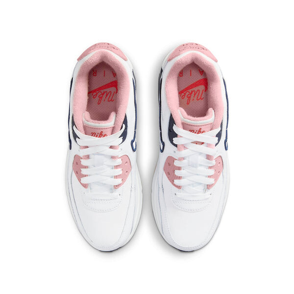 Кроссовки air max 90 кожаные se Nike, розовый — фото 4