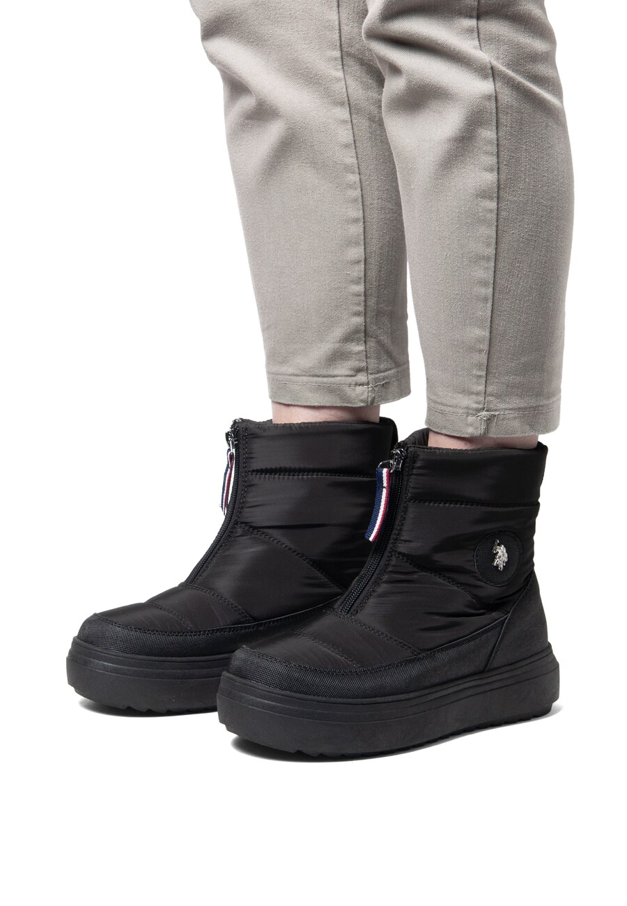 Зимние ботинки U.S. POLO ASSN., Black — фото 2