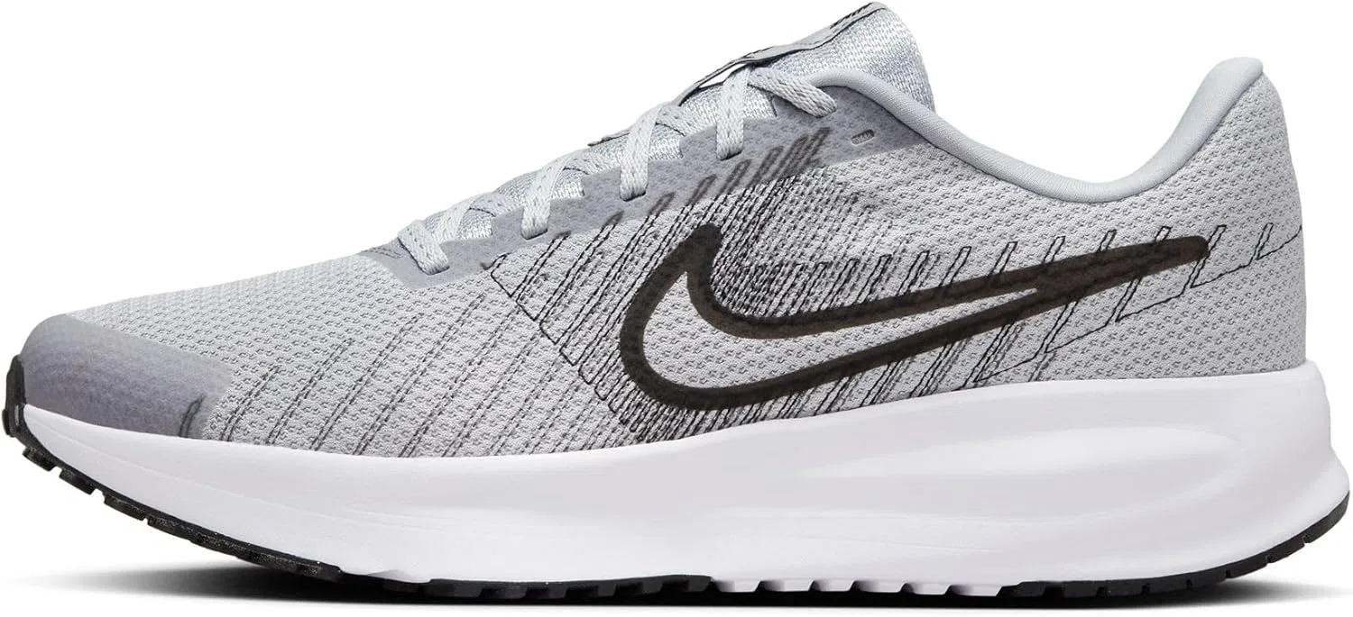 Мужские беговые кроссовки Nike Run Defy HM9594 для бега по шоссе, Wolf Grey Black White Iron Grey