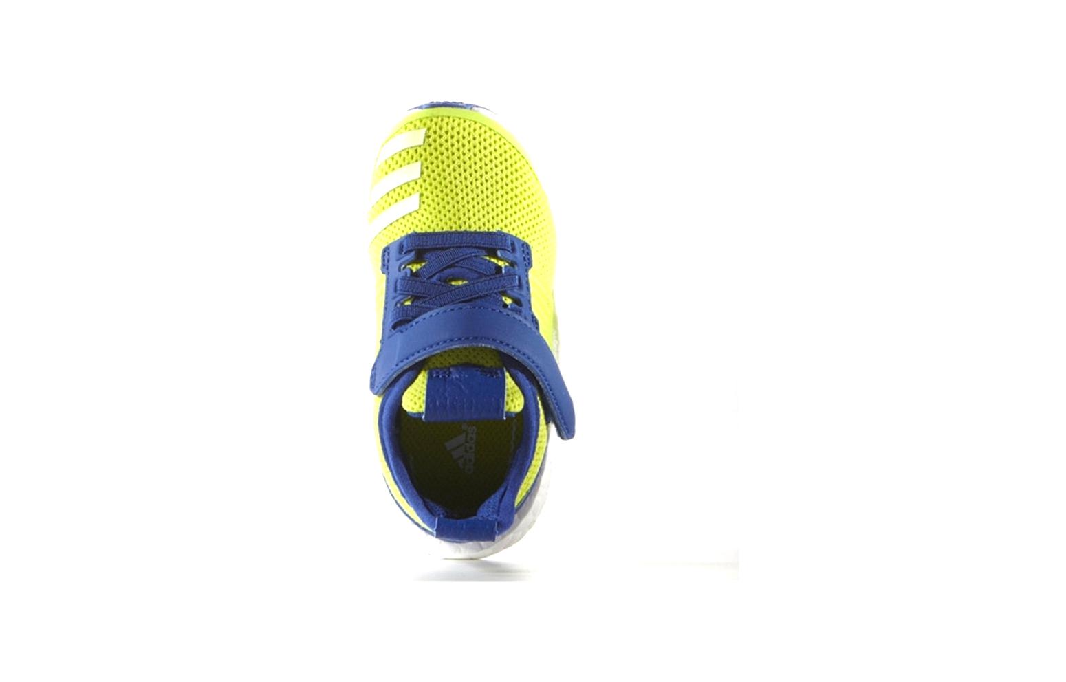 LEGO x Pure Boost Антиударные и износостойкие низкие кроссовки для малышей Синий Белый Зеленый Младенцы и малыши Adidas — фото 4