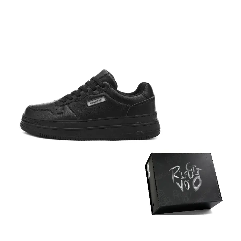 

RIFUGIO VO' Низкие скейтерские кроссовки унисекс Polar Black, цвет Polar Black