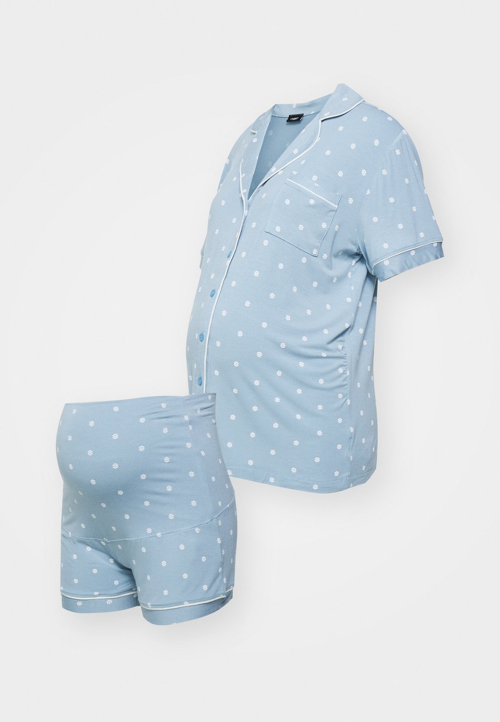 

Пижама VIVANCE DREAMS MATERNITY SHORTY LASCANA, синий
