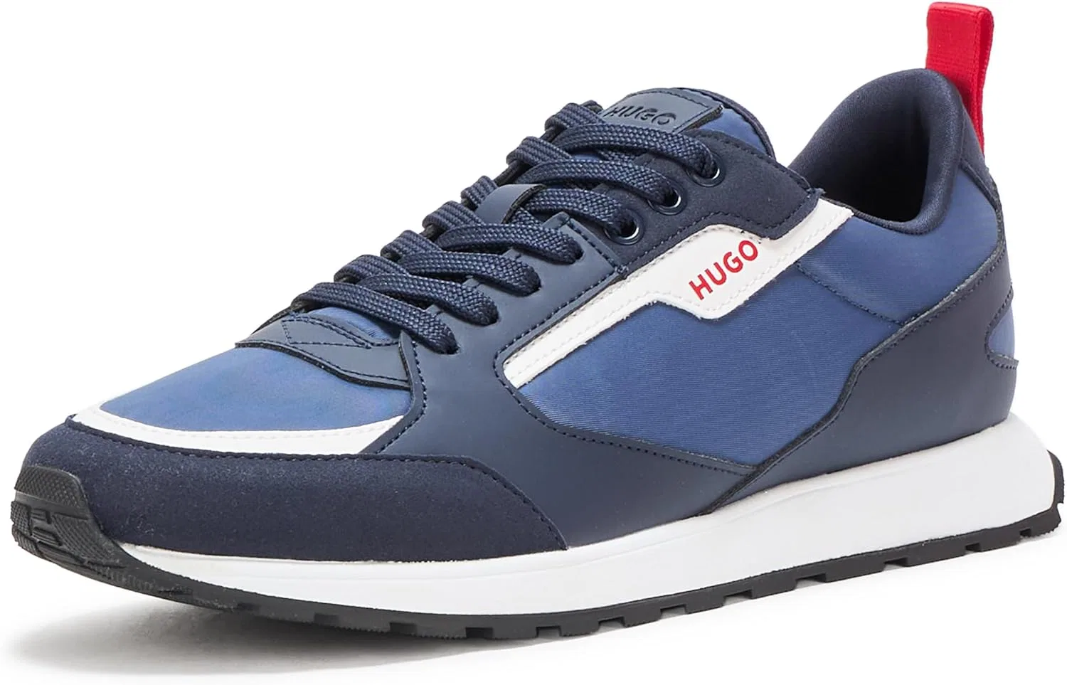 Мужские беговые кроссовки HUGO Icelin из нейлона, Clean Navy