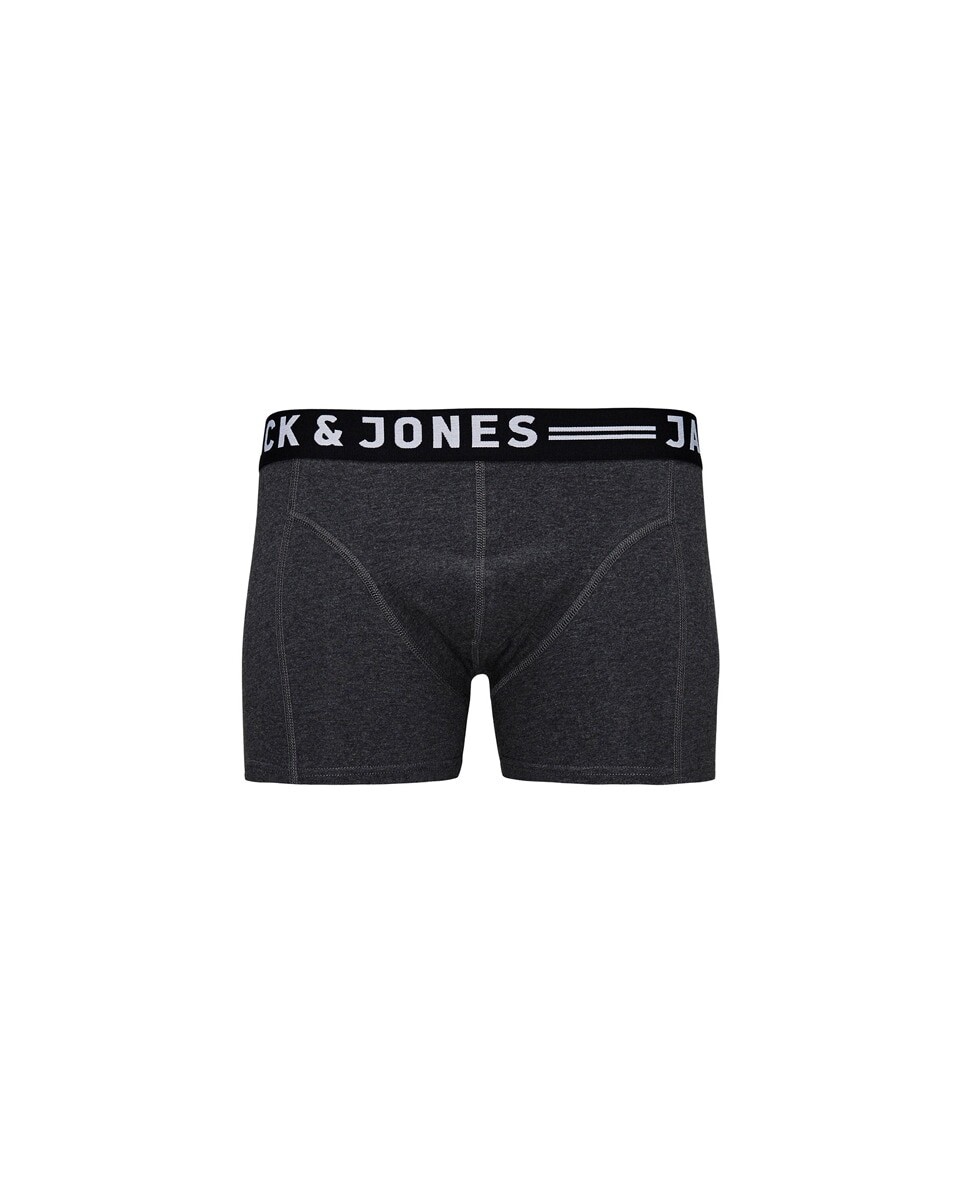 

Тонкие серые мужские трикотажные боксеры Jack & Jones, серый