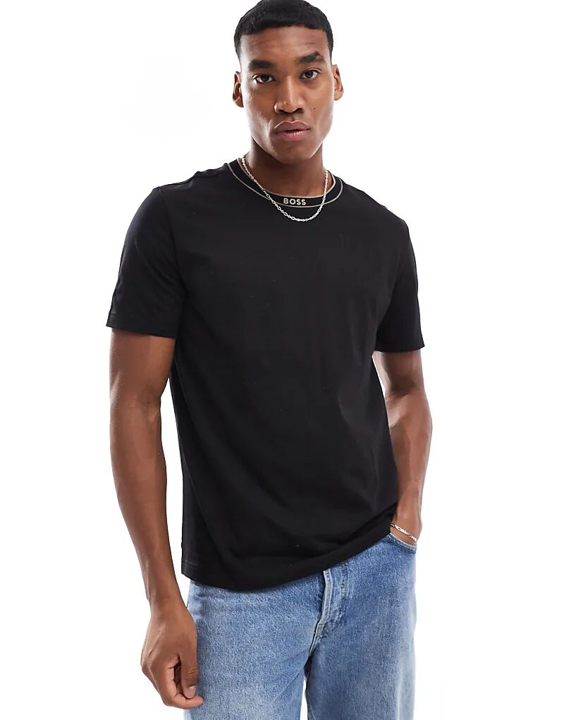 

tee5 футболка черного цвета BOSS Green