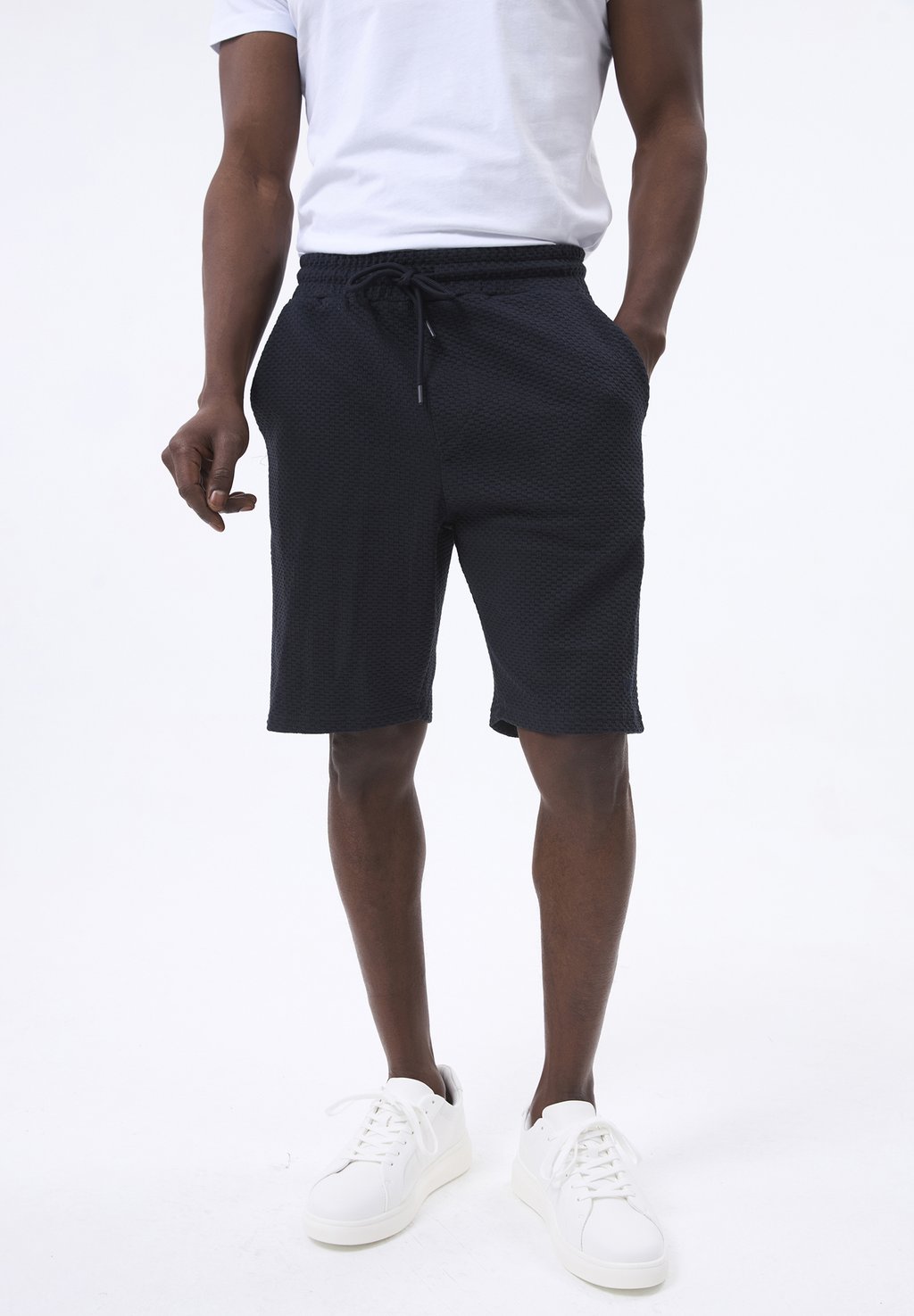 

Шорты Tracksuit bottoms Felix Hardy, цвет Mottled Dark Blue
