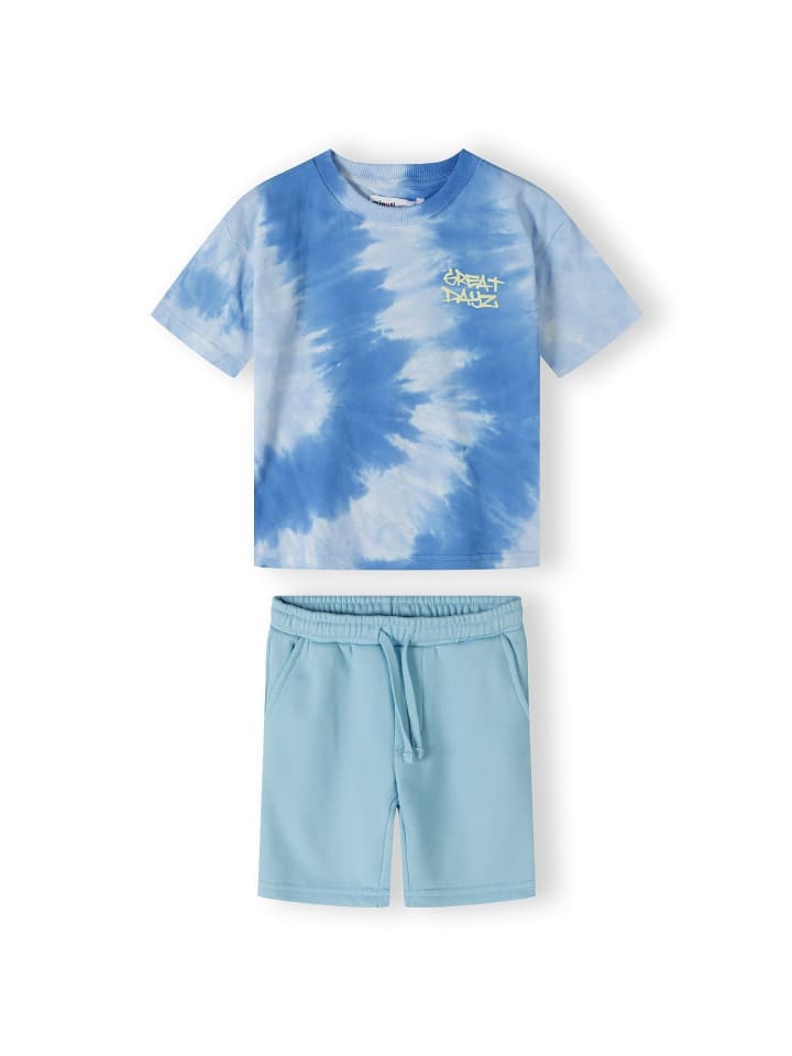 

Комплект из 2 предметов: футболка и шорты 23fleece34 синего цвета Minoti, Синий, Комплект из 2 предметов: футболка и шорты 23fleece34 синего цвета Minoti