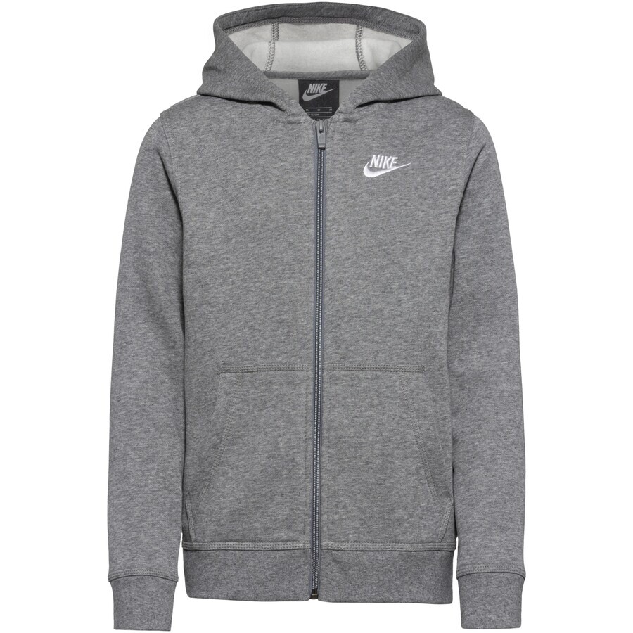 

Худи на молнии Nike Sportswear, пятнистый серый