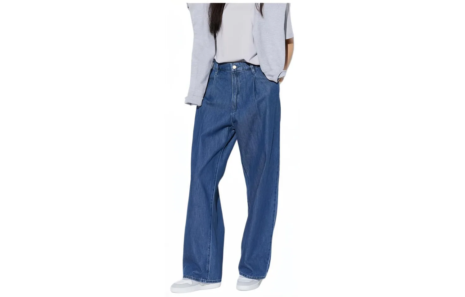 UNIQLO Джинсы женские Royal Blue — фото 3