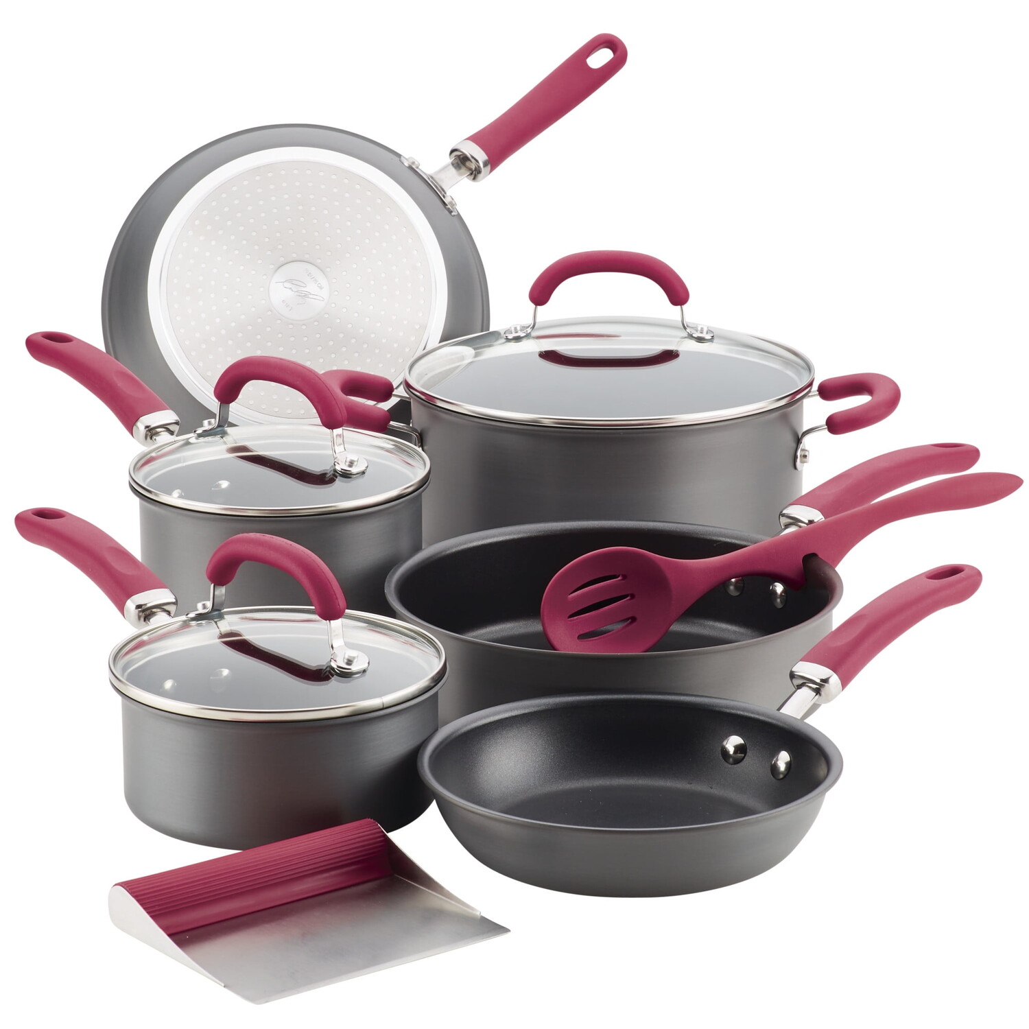 

Набор кастрюль и сковородок Rachael Ray Create Delicious, 11 предметов