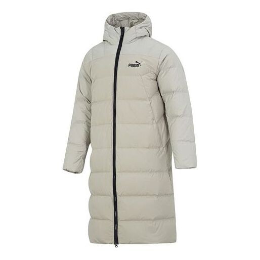 

Куртка hooded down coat jacket 'white' Puma, белый