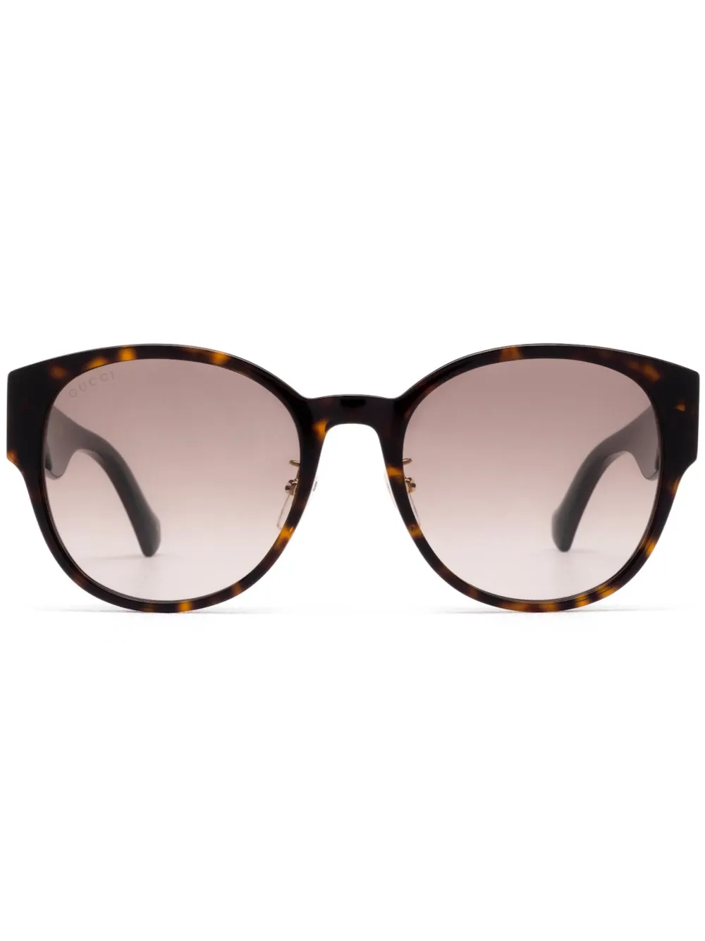 

Солнцезащитные очки в круглой оправе Gucci Eyewear, коричневый